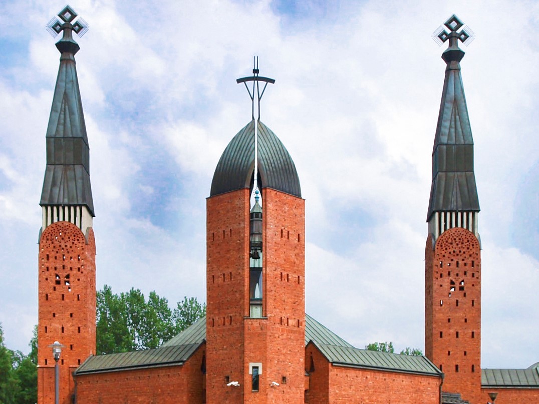 Kościół pod wezwaniem Jezusa Chrystusa Odkupiciela w Czechowicach‑Dziedzicach. Fot. Jakub Turbasa