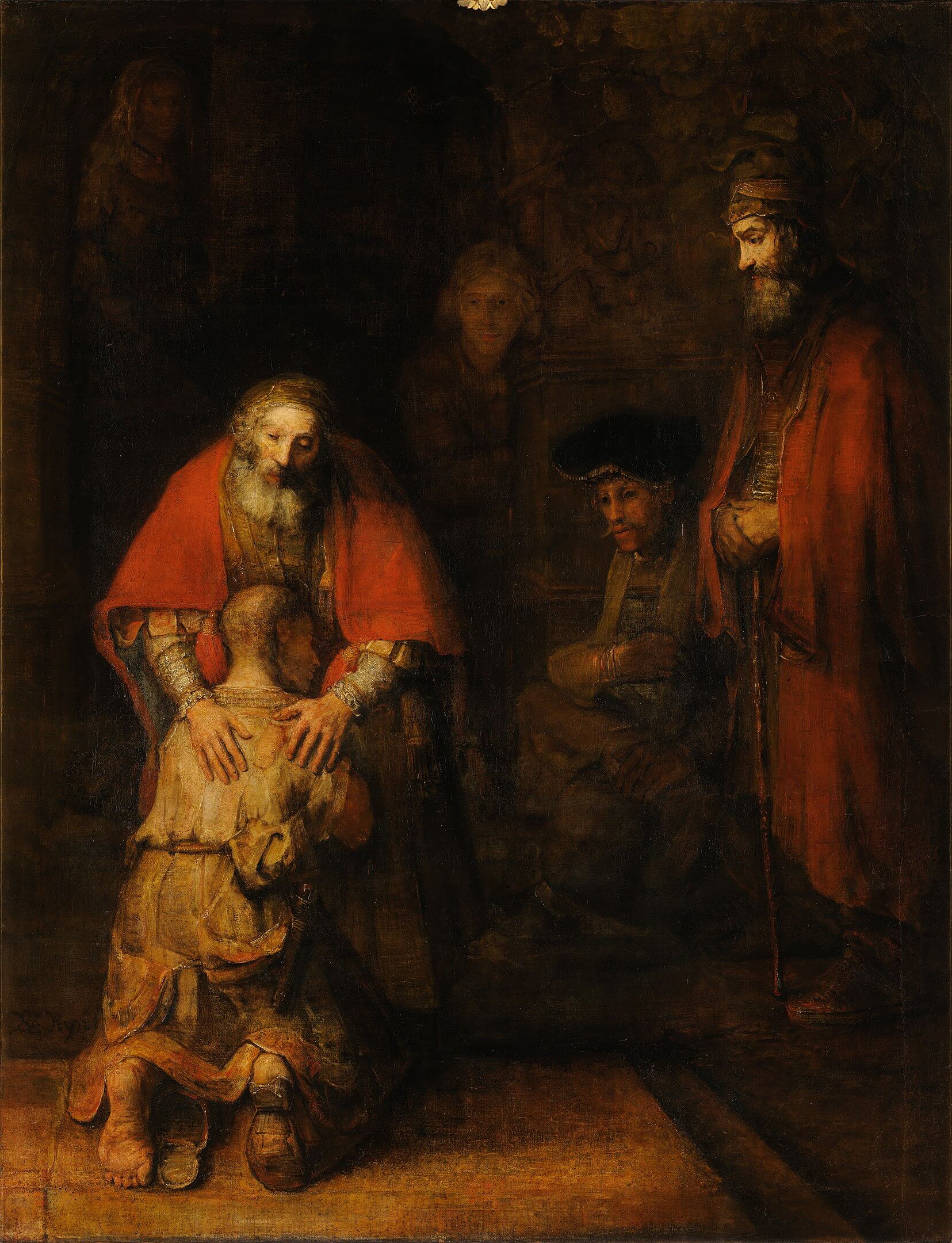 Rembrandt, „Powrót syna marnotrawnego”