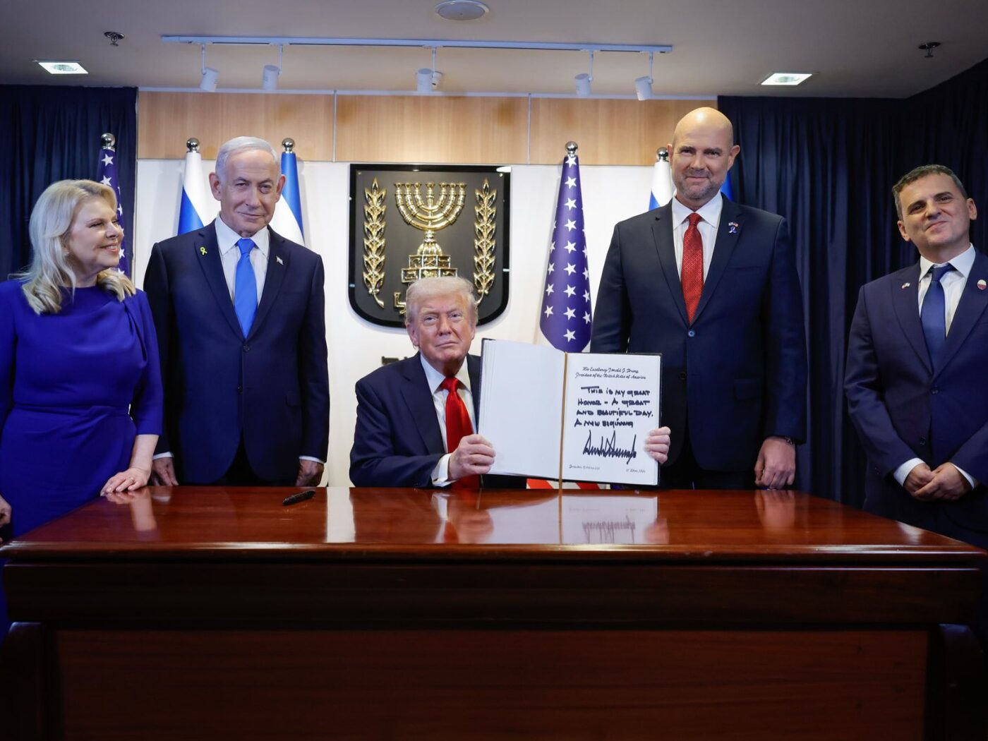 Trump w Izrealu: To koniec ery terroru i śmierci